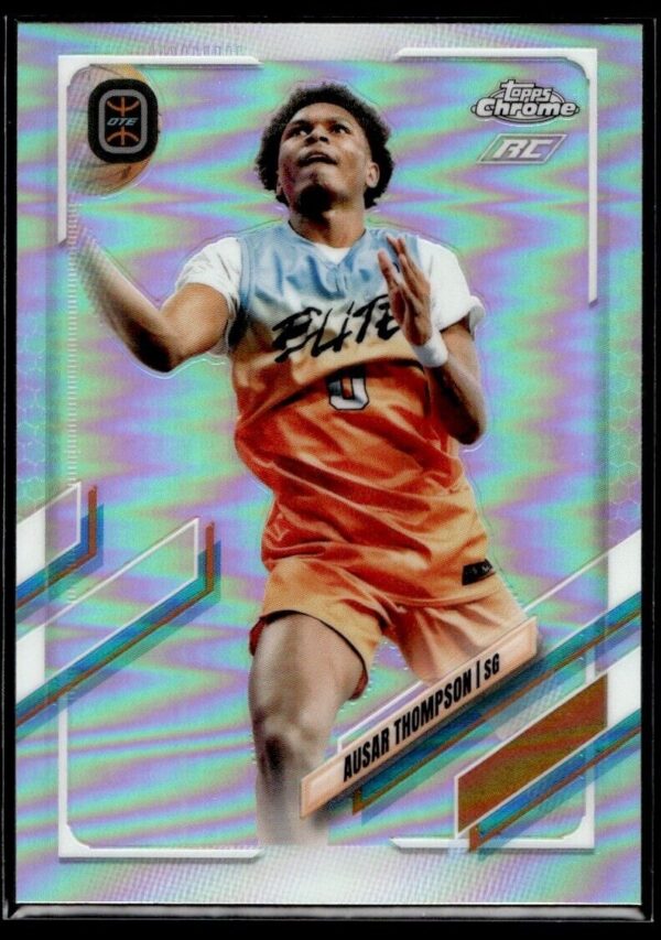 2021 Topps Overtime Elite Chrome  #40 Ausar Thompson Refractor