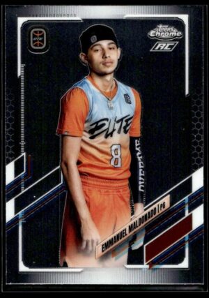 2021 Topps Overtime Elite Chrome  #9 Emmanuel Maldonado