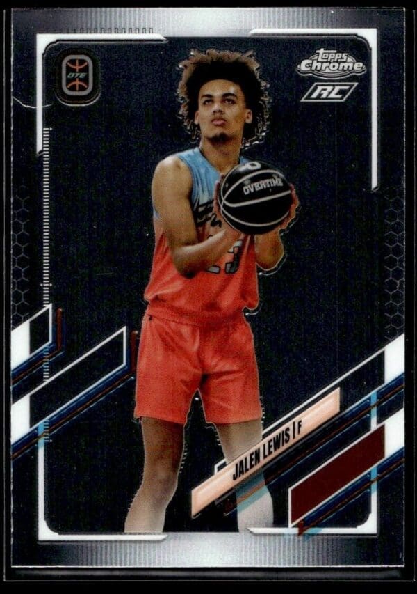 2021 Topps Overtime Elite Chrome  #61 Jalen Lewis