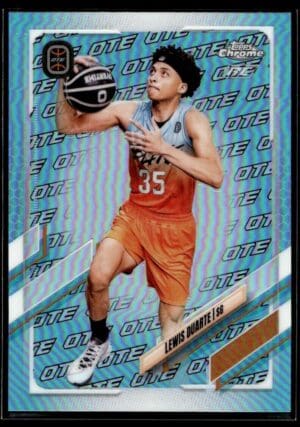 2021 Topps Overtime Elite Chrome  #97 Lewis Duarte Refractor
