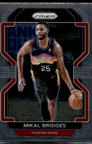 2021 Panini Prizm Phoenix Suns #27 Mikal Bridges