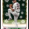2022 Topps Holiday Minnesota Twins #HW37 Cole Sands RC Rookie