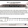 2022 Topps Holiday Atlanta Braves #HW84 Rylan Bannon RC Rookie
