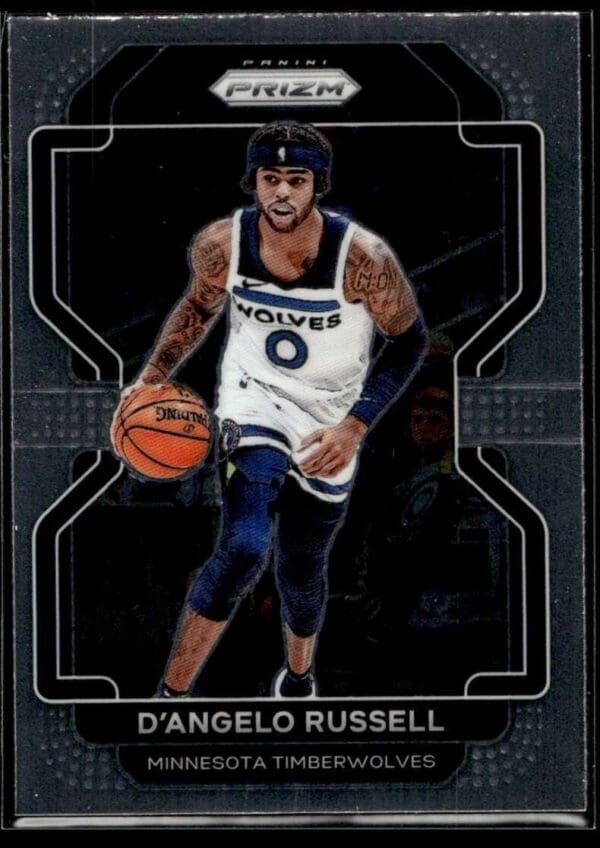 2021 Panini Prizm Minnesota Timberwolves #52 D'Angelo Russell