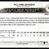 2022 Topps Holiday Kansas City Royals #HW78 MJ Melendez RC Rookie