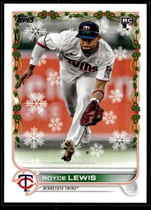 _10 2022 Topps Holiday Minnesota Twins #HW94 Royce Lewis RC Rookie