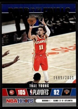_10 2021 Hoops Road to the Finals Atlanta Hawks #20 Trae Young 1689/2021