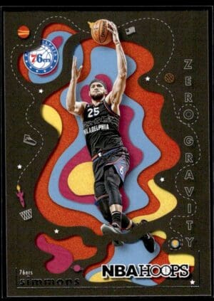 _10 2021 Hoops Zero Gravity Philadelphia 76ers #2 Ben Simmons