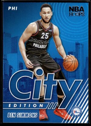 _10 2021-22 Hoops City Edition Ben Simmons Philadelphia 76ers #3