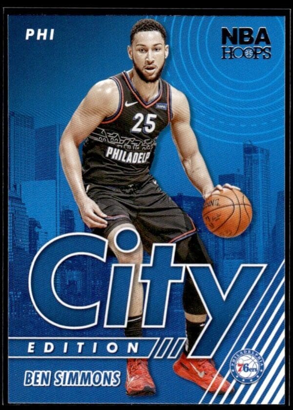 2021 Hoops City Edition Philadelphia 76ers #3 Ben Simmons