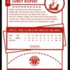 2021 Hoops Washington Wizards #212 Corey Kispert RC Rookie Red Back