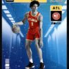 2021 Hoops Arriving Now Atlanta Hawks #23 Jalen Johnson RC Rookie