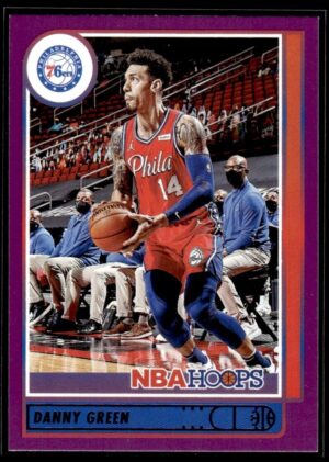 _10 2021 Hoops Philadelphia 76ers #47 Danny Green Purple