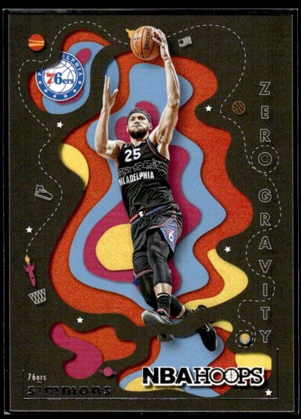 2021 Hoops Zero Gravity Philadelphia 76ers #2 Ben Simmons