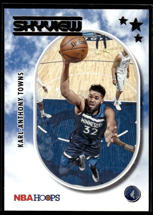 _10 2021 Hoops Skyview Minnesota Timberwolves #10 Karl-Anthony Towns