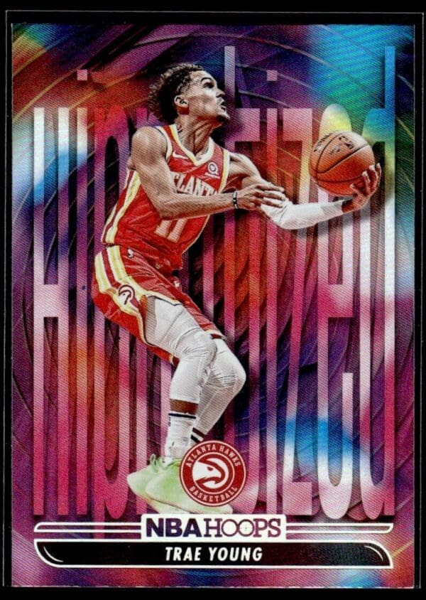 2021 Hoops HIPnotized Atlanta Hawks #11 Trae Young Holo
