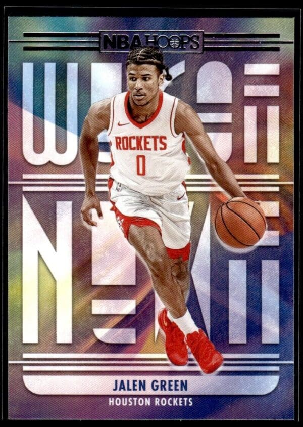 2021 Hoops We Got Next Houston Rockets #2 Jalen Green RC Rookie