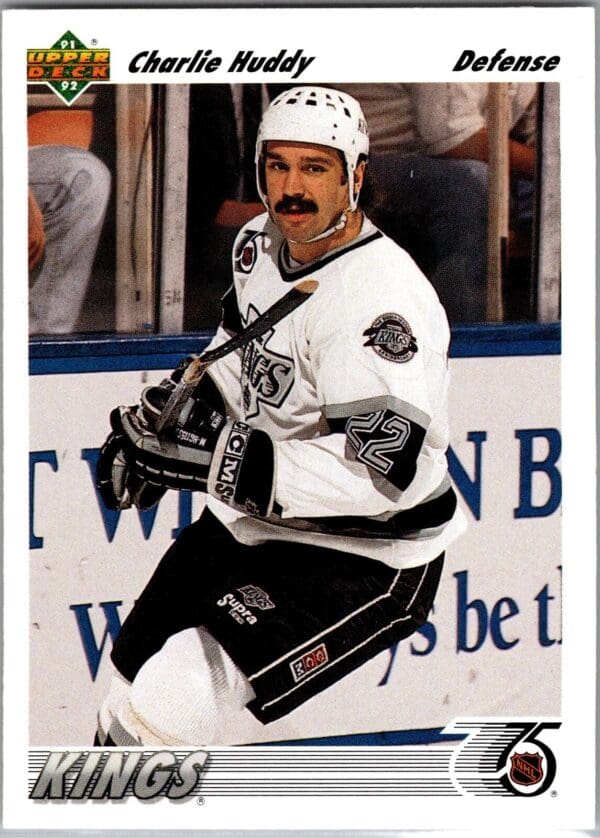 1991 Upper Deck Los Angeles Kings #569 Charlie Huddy
