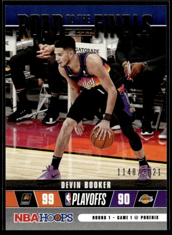 2021-22 Hoops Road to the Finals Second Round Devin Booker 1140/2021 Phoenix