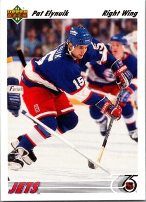 _10 1991 Upper Deck Winnipeg Jets #109 Pat Elynuik