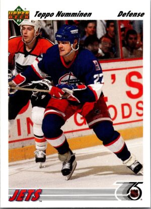 _10 1991 Upper Deck Winnipeg Jets #240 Teppo Numminen