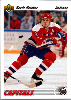 _10 1991 Upper Deck Washington Capitals #361 Kevin Hatcher