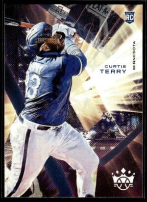 2022 Panini Diamond Kings Minnesota Twins #82 Curtis Terry RC Rookie