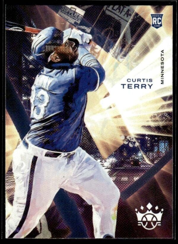 2022 Panini Diamond Kings Minnesota Twins #82 Curtis Terry RC Rookie