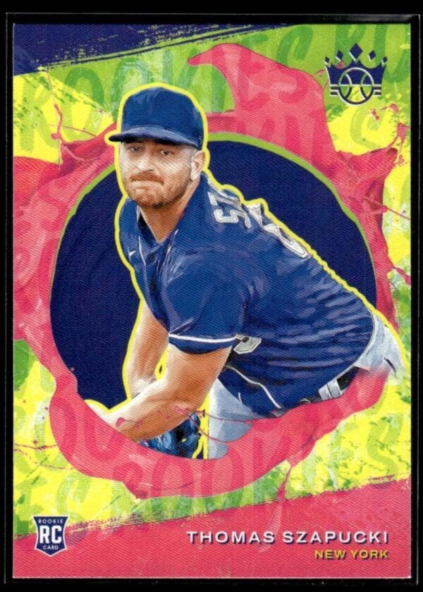 2022 Panini Diamond Kings New York Mets #159 Thomas Szapucki RC Rookie