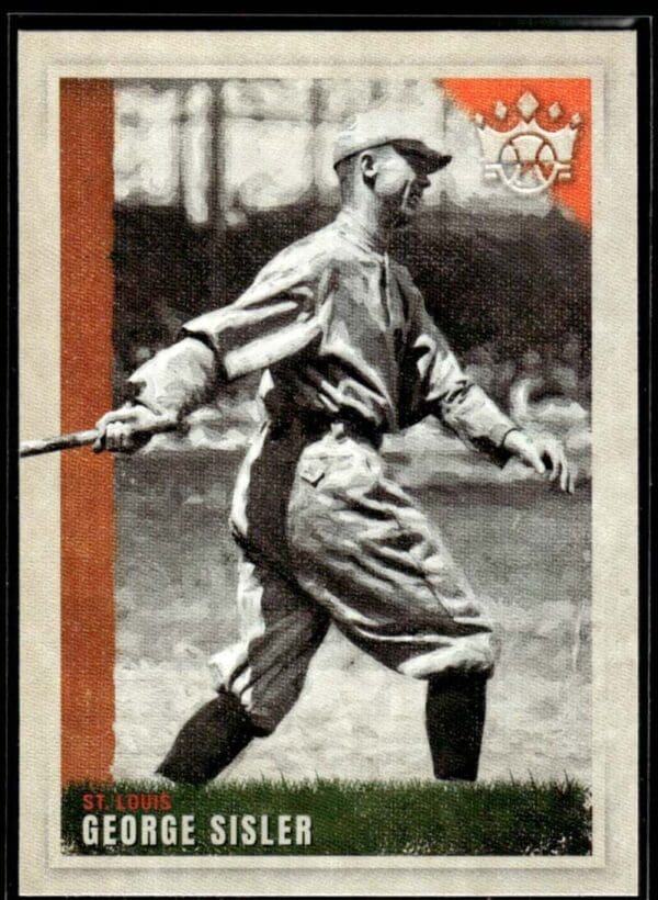 2022 Panini Diamond Kings St. Louis Browns #20 George Sisler
