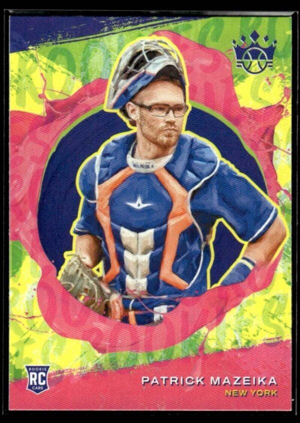 2022 Panini Diamond Kings New York Mets #158 Patrick Mazeika RC Rookie