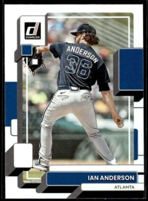 2022 Donruss Atlanta Braves #209 Ian Anderson