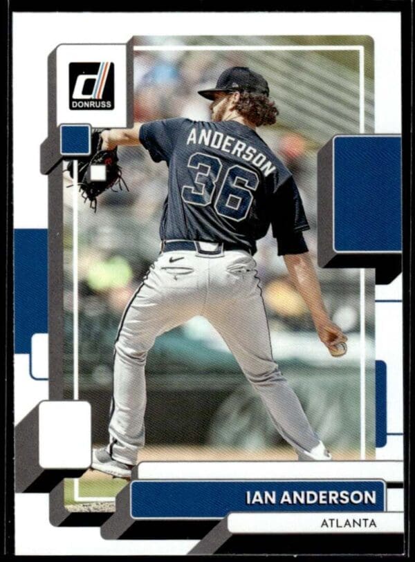 2022 Donruss Atlanta Braves #209 Ian Anderson