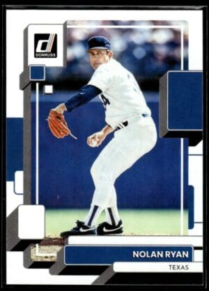 2022 Donruss Texas Rangers #118 Nolan Ryan