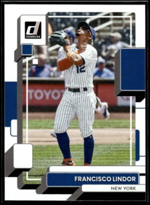 2022 Donruss New York Mets #219 Francisco Lindor