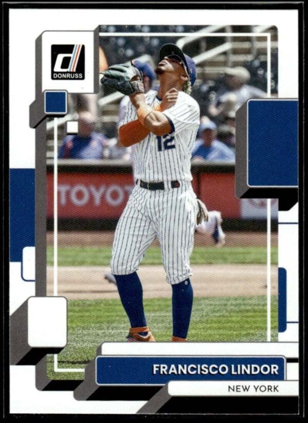 2022 Donruss New York Mets #219 Francisco Lindor