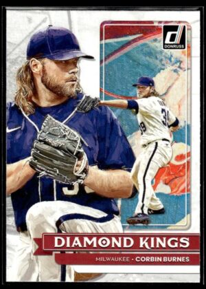 2022 Donruss Diamon Kings Milwaukee Brewers #21 Corbin Burnes