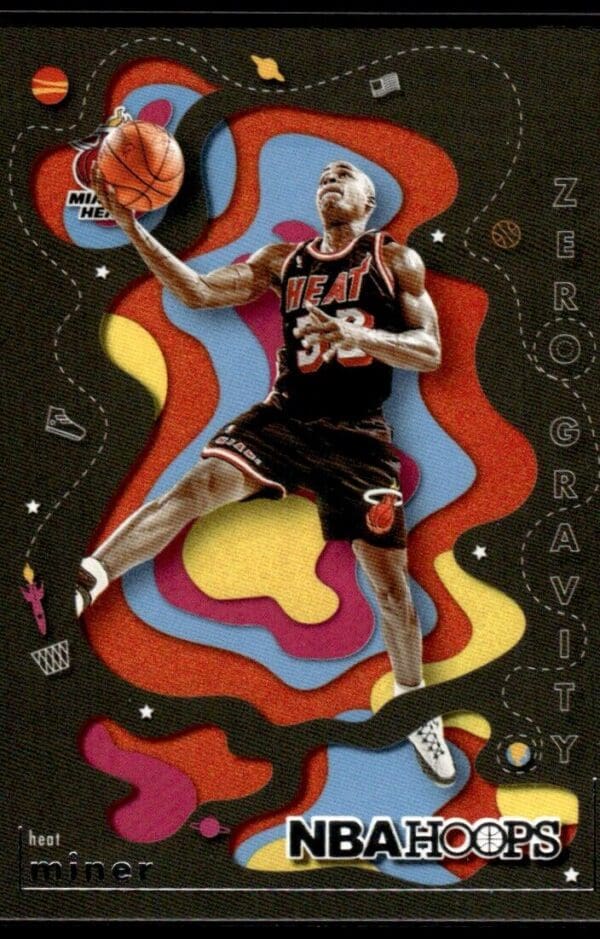 2021-22 Hoops Zero Gravity Harold Miner Miami Heat #15