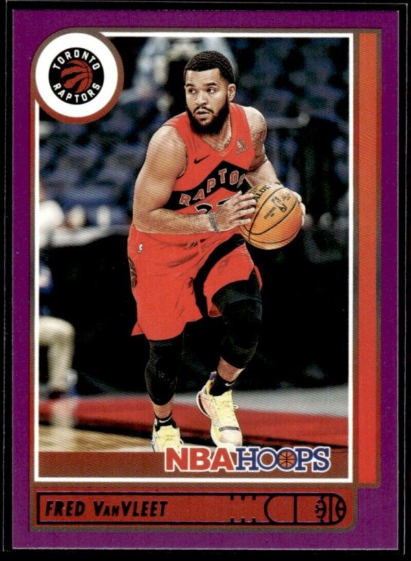 2021-22 Hoops Purple Fred VanVleet Toronto Raptors #69