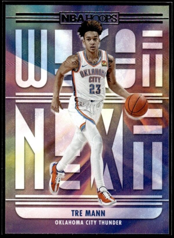 2021-22 Hoops We Got Next Tre Mann Rookie Oklahoma City Thunder #18