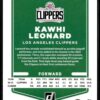 2021 Donruss Los Angeles Clippers #136 Kawhi Leonard Orange Laser