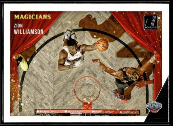 2021 Donruss Magicians New Orleans Pelicans #8 Zion Williamson