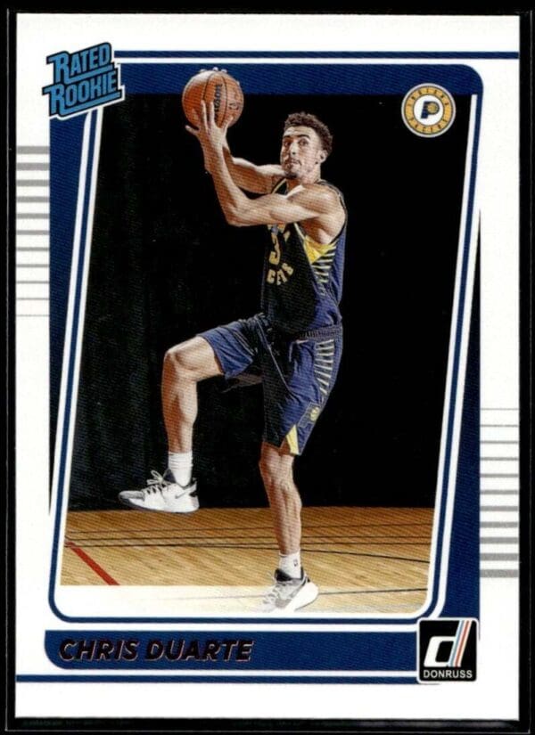 2021 Donruss Indiana Pacers #223 Chris Duarte RC Rookie