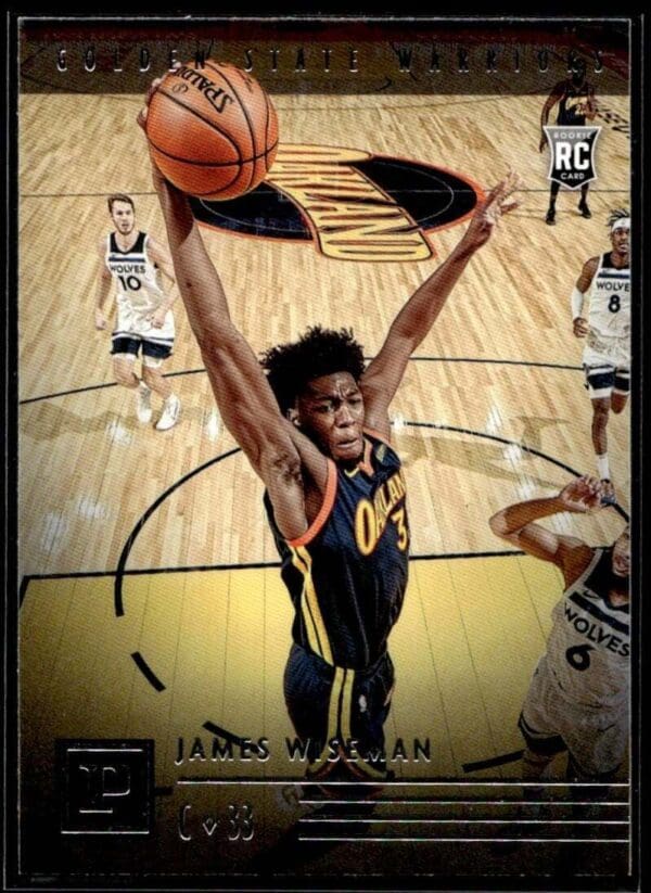 2020 Panini Chronicles Golden State Warriors #115 James Wiseman RC Rookie