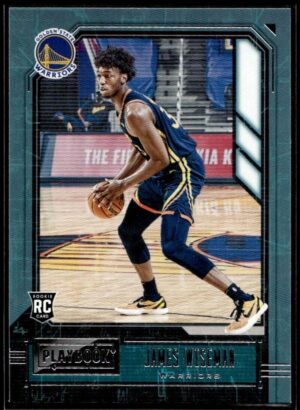 2020 Panini Playbook Golden State Warriors #176 James Wiseman RC Rookie