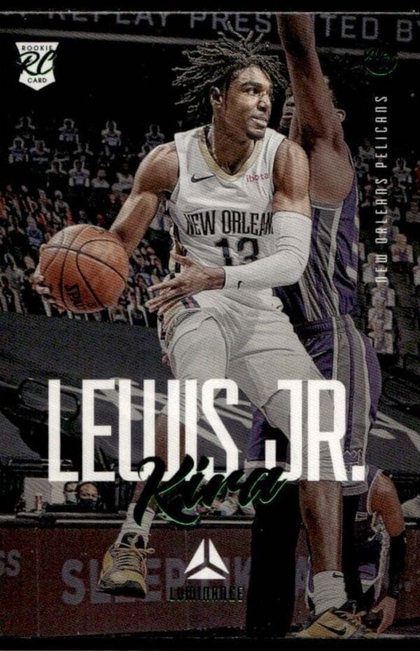 2020 Panini Luminance New Orleans Pelicans #155 Kira Lewis Jr. RC Rookie