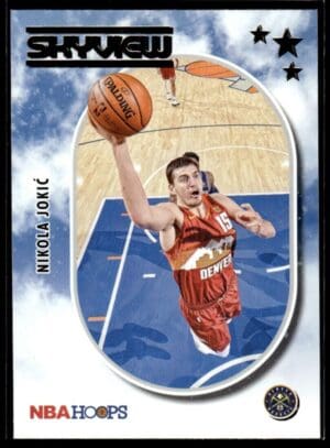 2021-22 Hoops Skyview Nikola Jokic Denver Nuggets #24