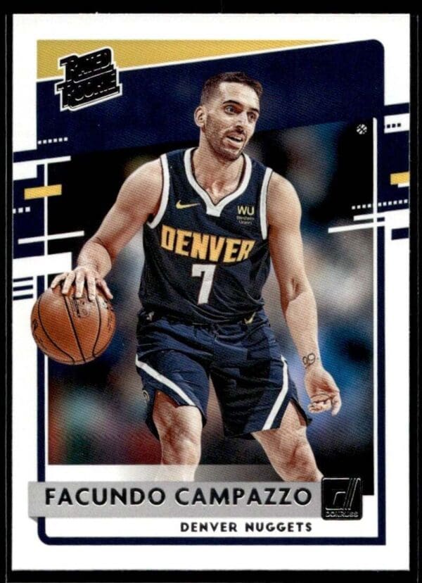 2020 Panini Chronicles Denver Nuggets #199 Facundo Campazzo RC Rookie
