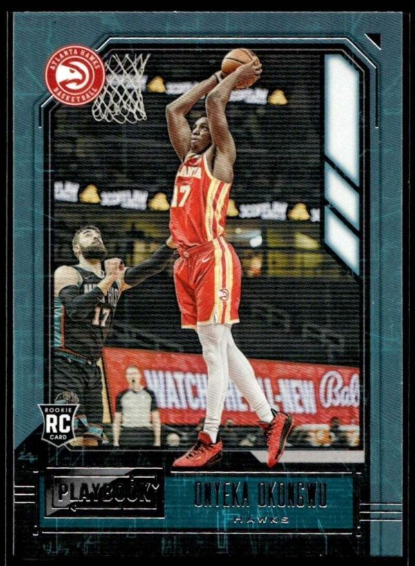 2020 Panini Chronicles Playbook Atlanta Hawks #171 Onyeka Okongwu RC Rookie