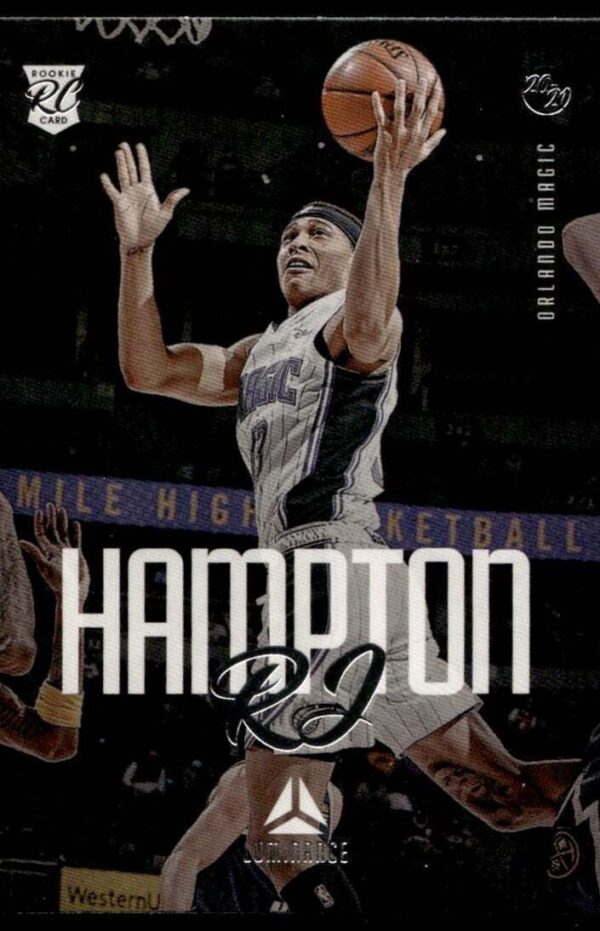 2020 Panini Chronicles Luminance Orlando Magic #163 RJ Hampton RC Rookie